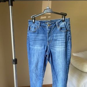 High Waisted Denim Jeans